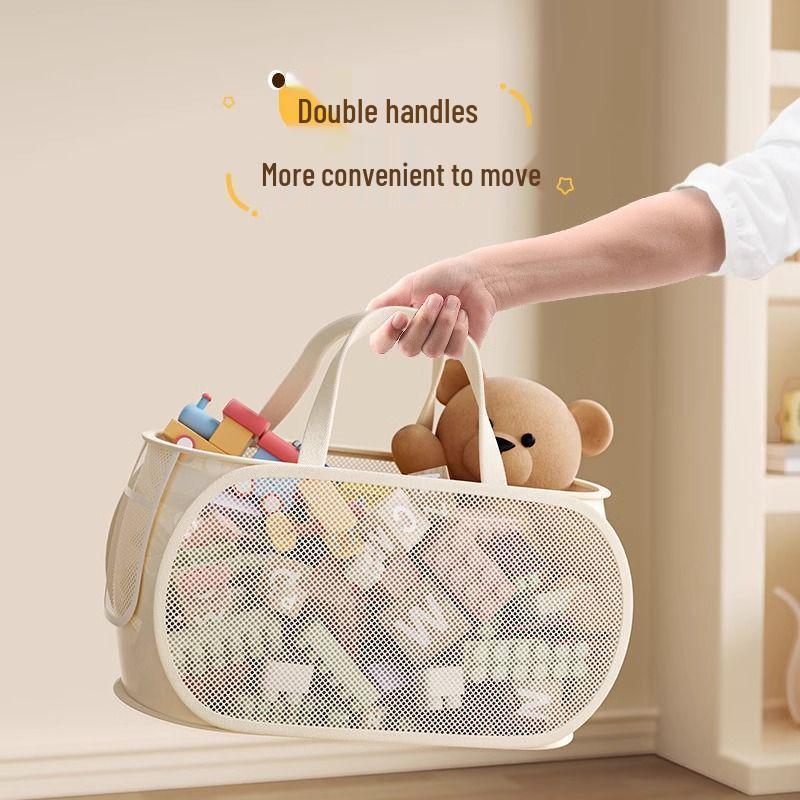 Large Capacity Children's Toy Storage Basket for Living Room