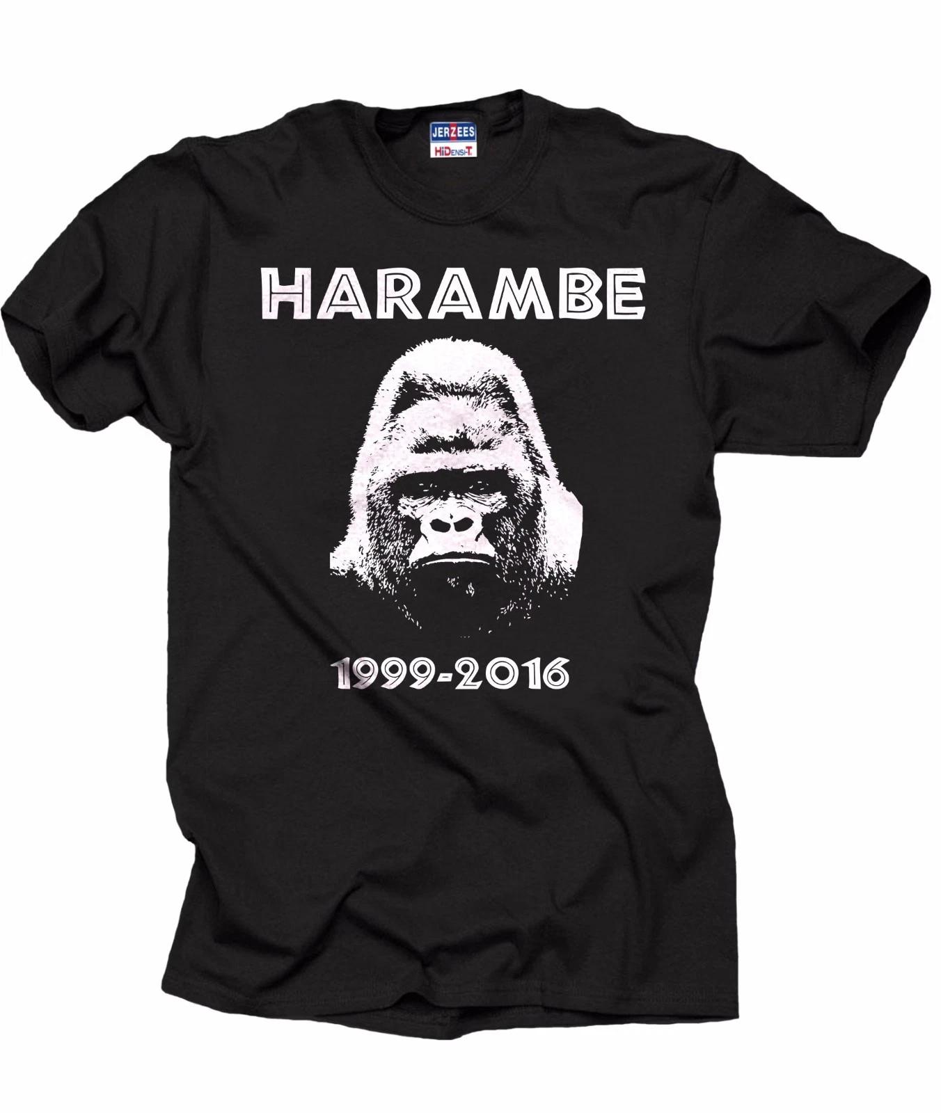 Harambe T-Shirt Harambe Meme Tee Shirt RIP Harambe Shirt XL