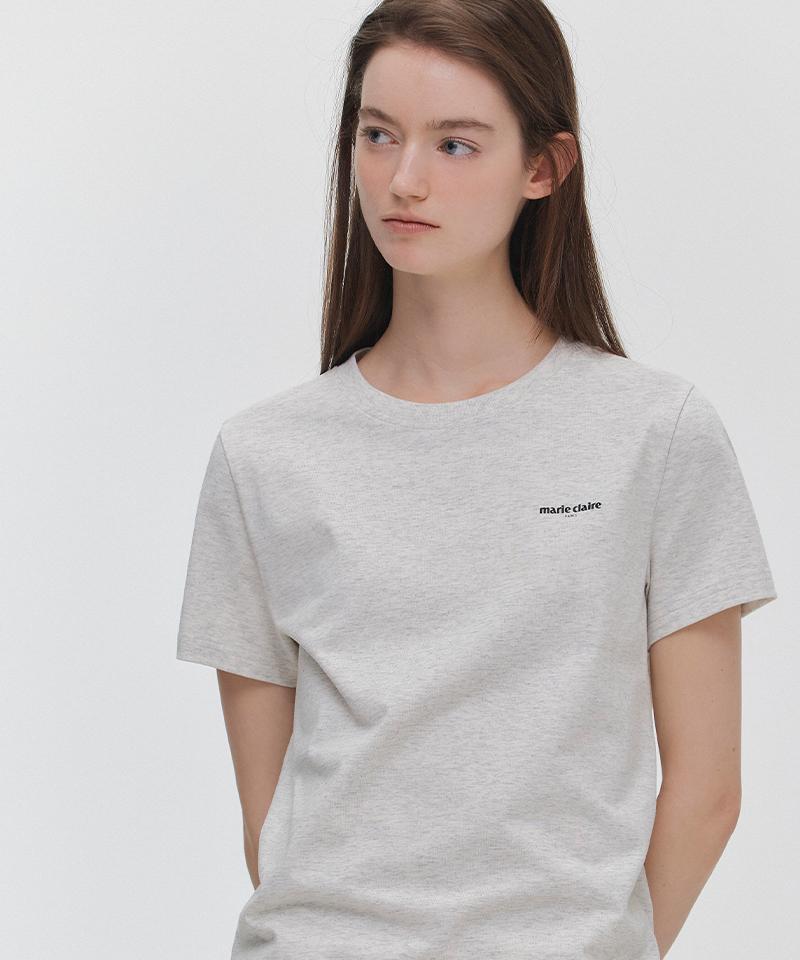 MARIE CLAIRE [2Pack] Classic Logo Regular Fit Short Sleeve T-Shirt (Magbts19Mot)