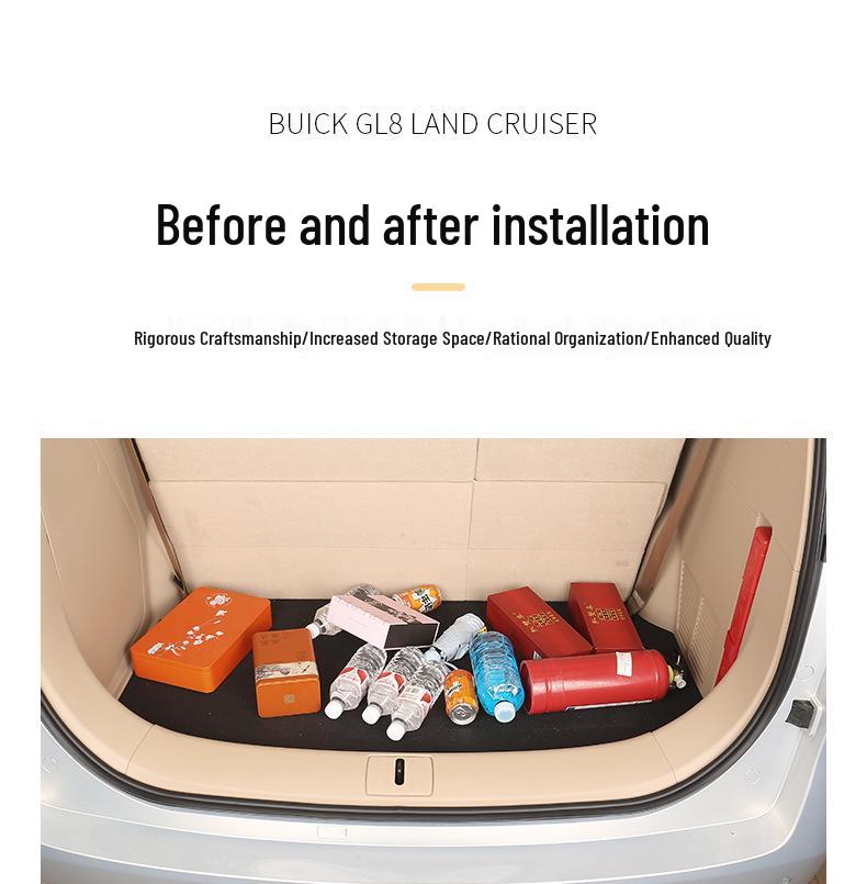 Buick GL8 Luxgen '25 PHEV Trunk Storage Box Interior Upgrade