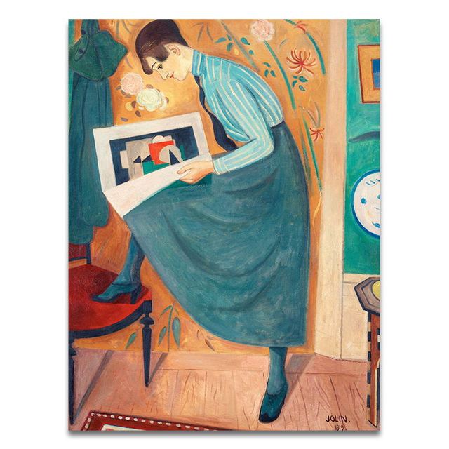 Vintage Decorative Canvas Print Poster for a Woman's Life Canvas Painting Wall Art Print Poster Picture Wall Living Room Decor