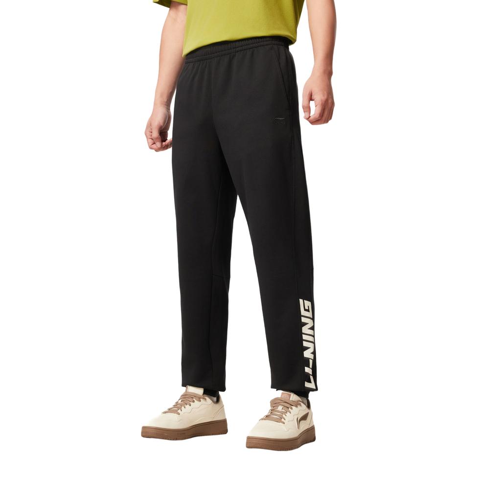 Li Ning Knitted Sweatpants Unisex Black AKLV221-2