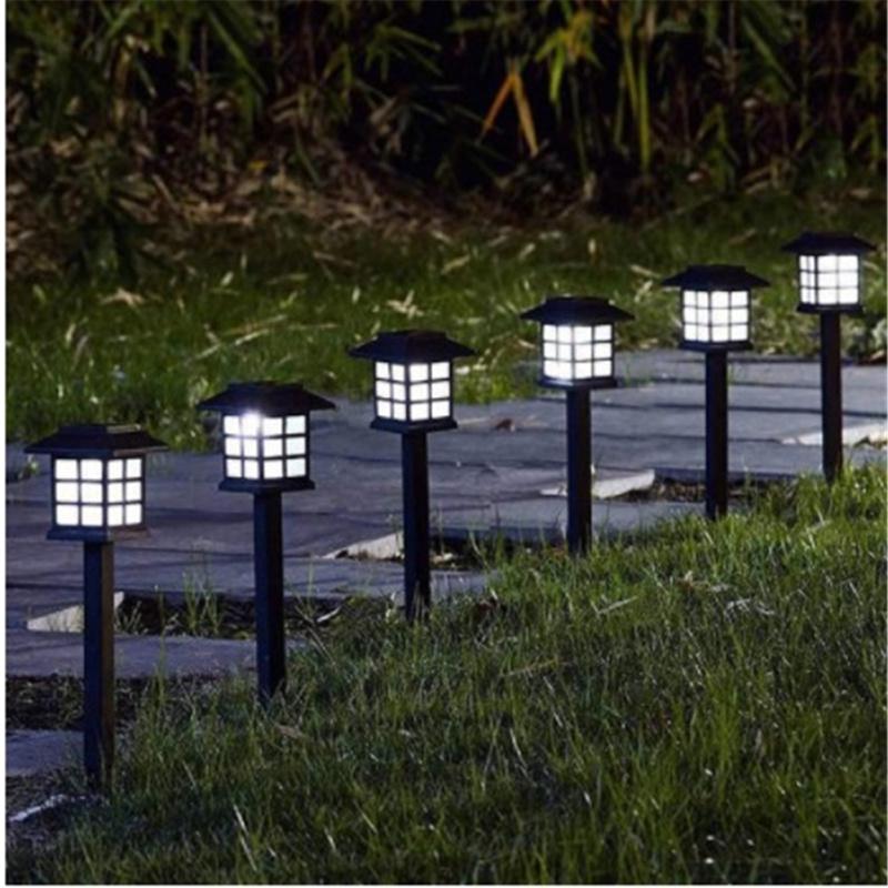Solar  Street  Light Color-changing Light Ground Lawn Landscape Courtyard Night Light Garden