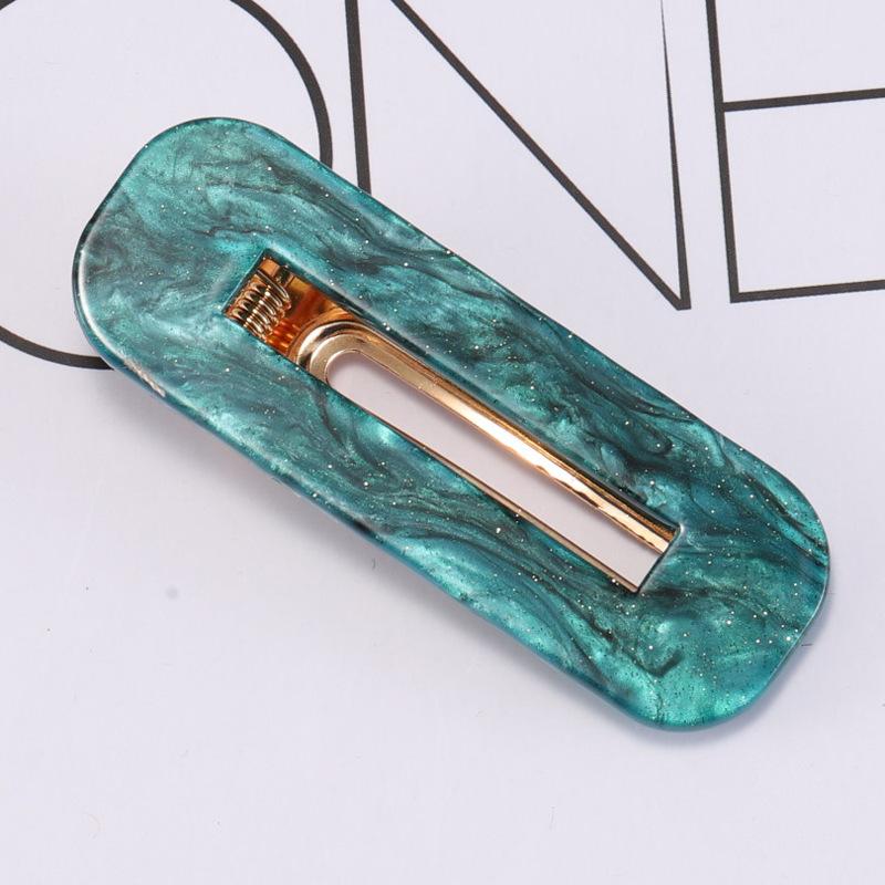 Popular Fashion Acetate Sweet Hairpins Girls Hair Clips Pin Barrette Accessories For Women Lady Hairclip Hairgrip Headwear