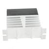 DC-Steuerung DC-Relais mit Kühlkörper Solid-State-Leistungsrelaismodul 3–32V Eingang 5–220V Ausgang