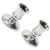 Candle Holders Candle Base Candlestick Plastic Silver-Plated