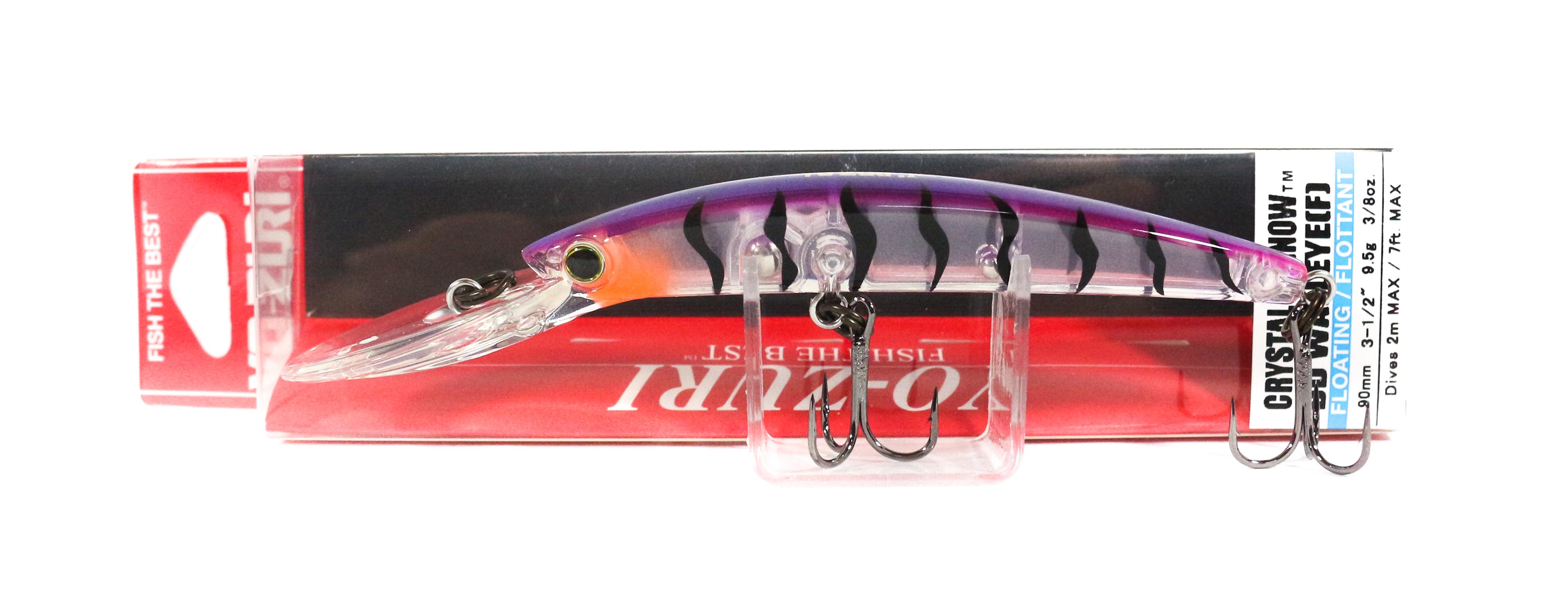 

Yo Zuri Crystal Minnow DD Walleye 90 mm Floating Lure R1205-PT (6787)