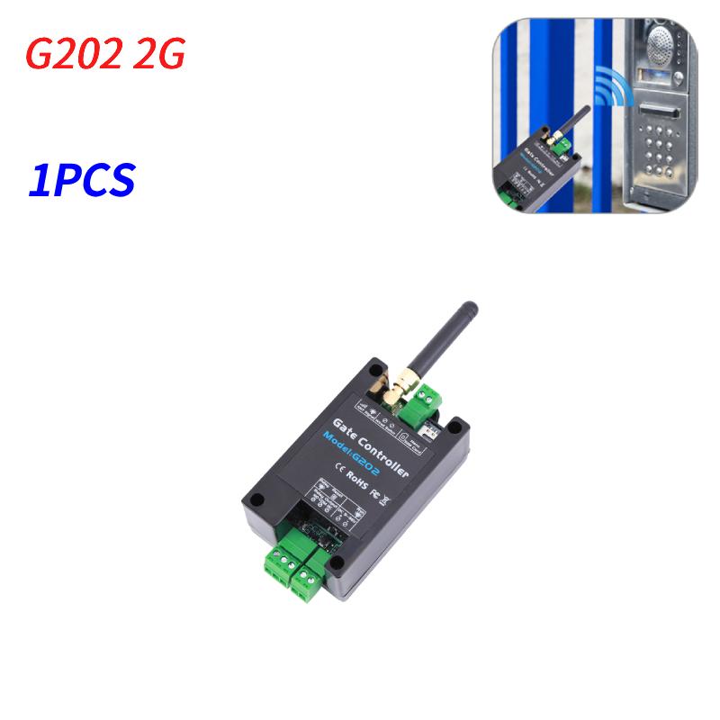 

1-5pcs GSM 2G 4G LTE Gate Opener Controller G202 G201 SMS Remote Control Relay Switch Wireless Door Opener 850/900/1800/1900MHz