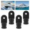 4 Pcs Bimini Top Fitting Nylon Eye End Top Bimini Top Hardware Cover   for Marine Boat