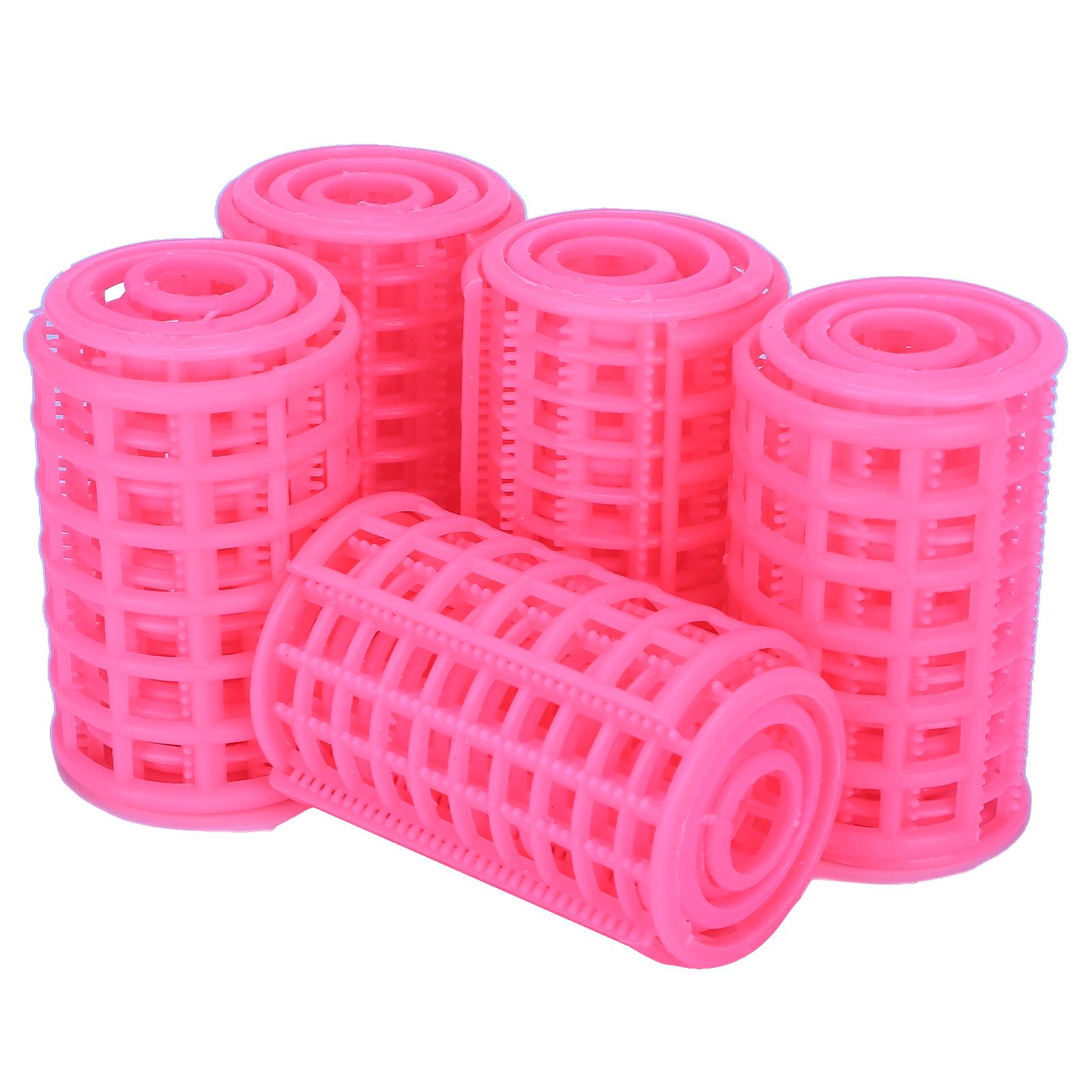 

5 шт., бигуди, пластиковые самозахватывающиеся бигуди для парикмахерских, бигуди для фиксации прически