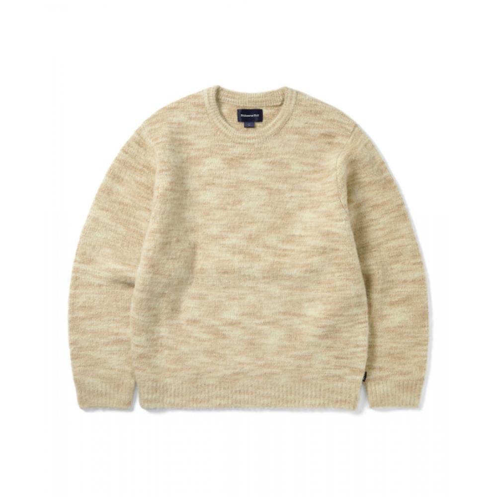 Thisisneverthat Static Knit Sweater Beige S