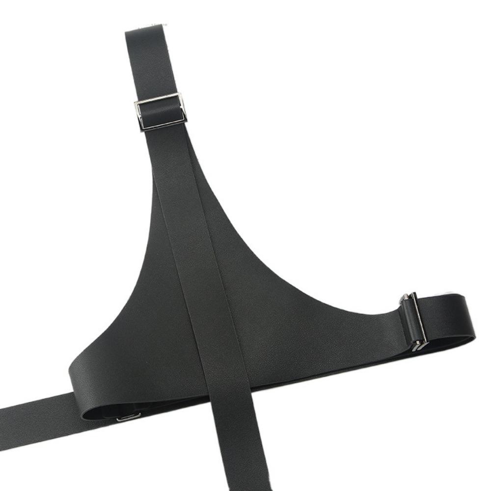 Punk Women Waist Harness PU Leather Body Suspender Fashion One-shoulder Strap Belt  Dress Suit