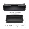 For Tesla Model Y Juniper Model 3 Highland Armrest Box Sunglasses Bag Storage Case Central Control Glasses Pocket Storage Box