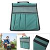 Foldable Portable Garden Kneeler Bench Kneeling Bag Tool Storage Stool Pouch (Green)