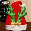 Snowman DIY Christmas Hat Toy Elk Santa Snowman Hat Creative Kids Xmas Arts Hats  Toddlers