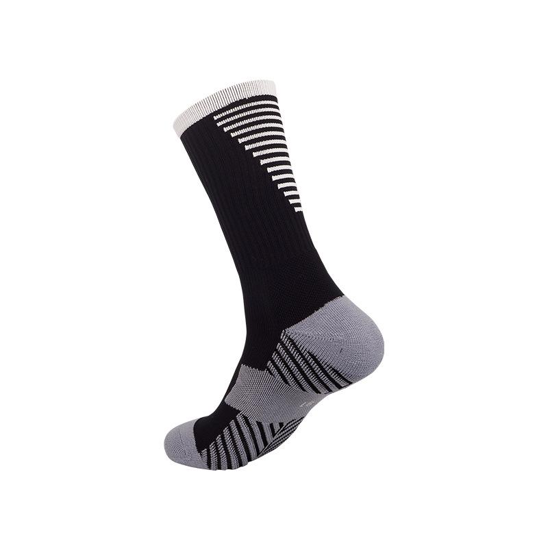 Summer Men'S Football Sports Socks Non-Slip Tube Socks Towel Bottom Socks Breathable Professional Elite Training Socks