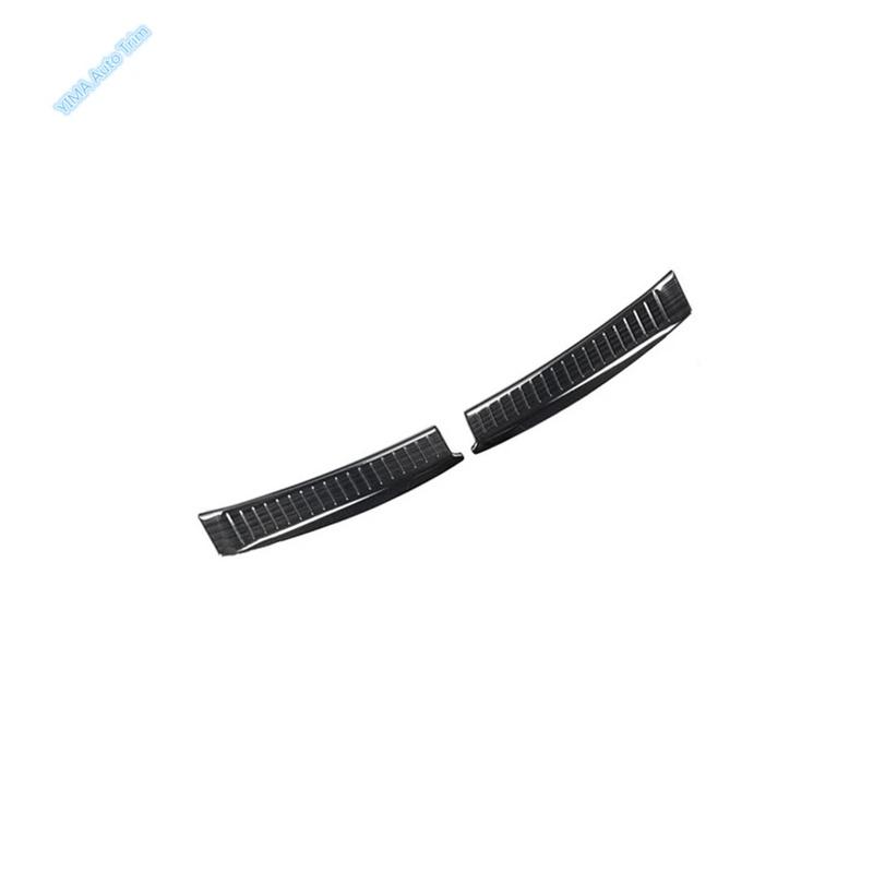 Car Rear Trunk Bumper Sill Plate Protector Plate Sill Trunk Guard Cover Trim For Mazda CX-5 CX5 2017 - Interior Accessories