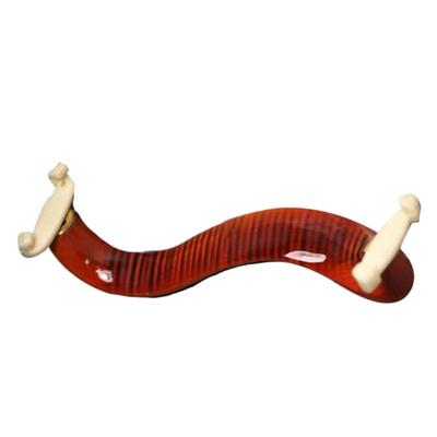 Holzschulterstütze für Violine mit Tigerstreifenmuster
