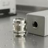 Brass Cord Grip Stainless Steel Strain Relief Wire Seal Fitting for Workbench, Machine