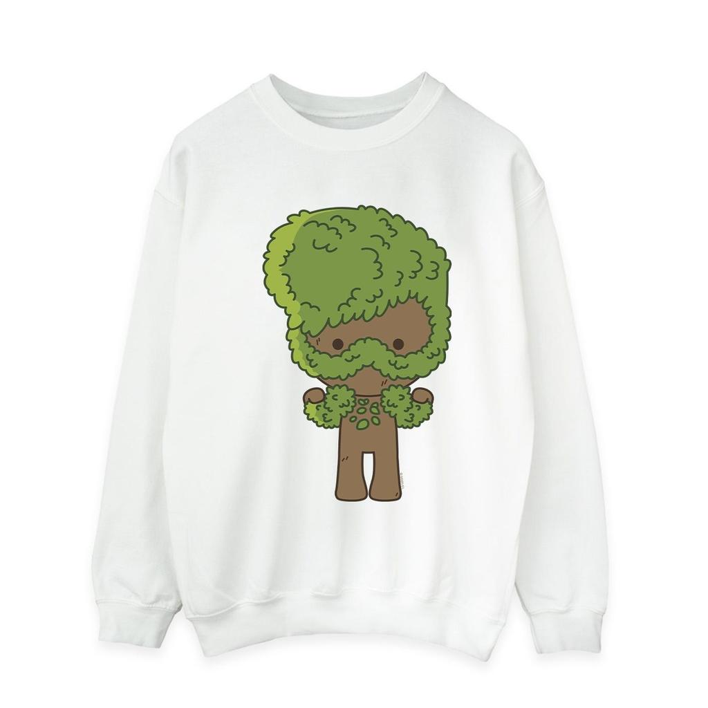 Marvel Mens I Am Groot Chibi Flex Sweatshirt