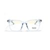 Transparent Frame Glasses Men'S Square Literary Glasses Frame Women'S College