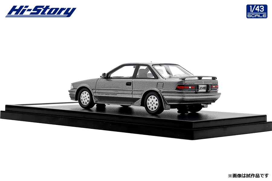 Hi Story 143 Toyota Corolla Levin GT-Z (1987) Gray Metallic Finished Product