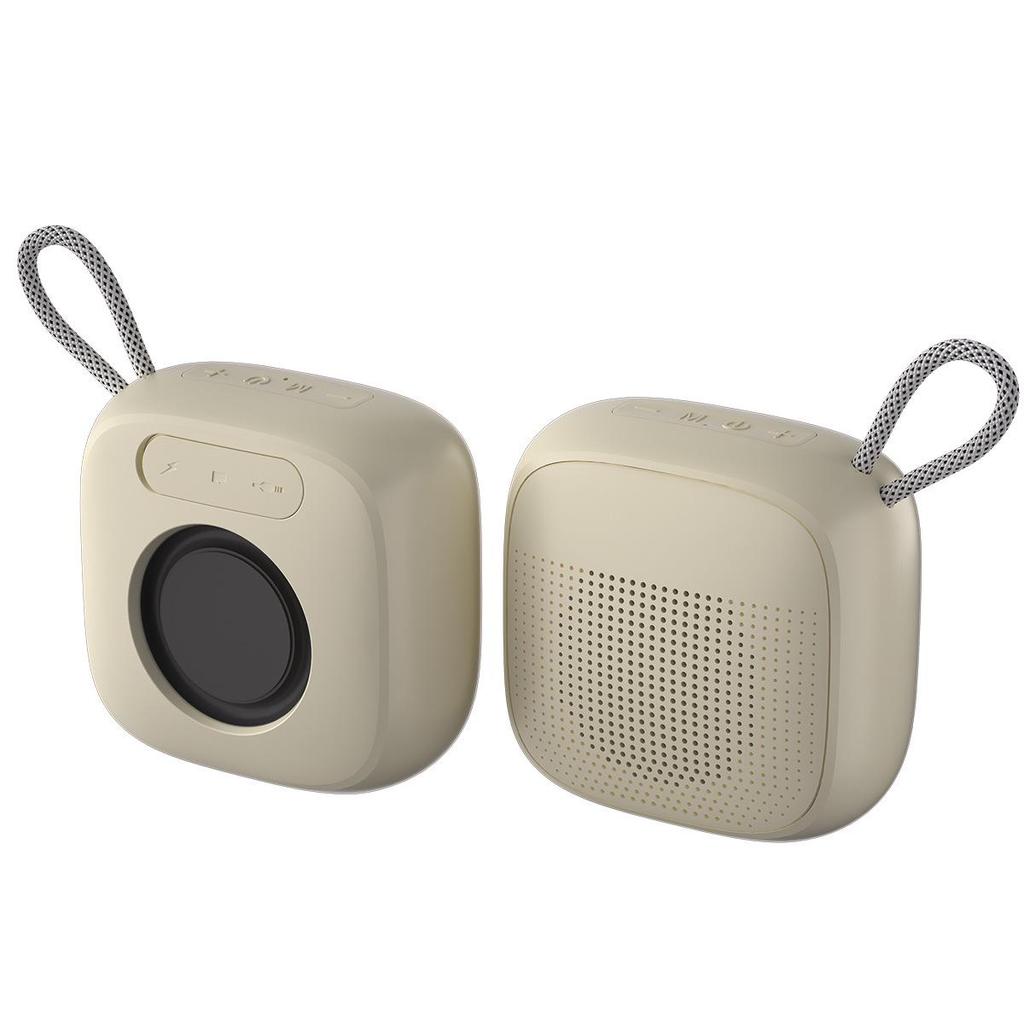 BT60 Outdoor Portable Bluetooth Speaker, Macaron Colors, Voice Broadcast, Long Battery Life, High Volume