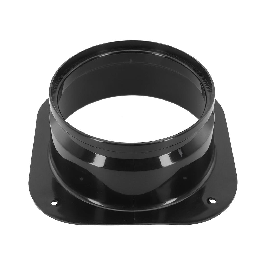 For Wall-mounted Ducts Plastic Flange Joint Ventilation Duct Connector Low Air Resistance Seamless Fit Smooth Exterior Design