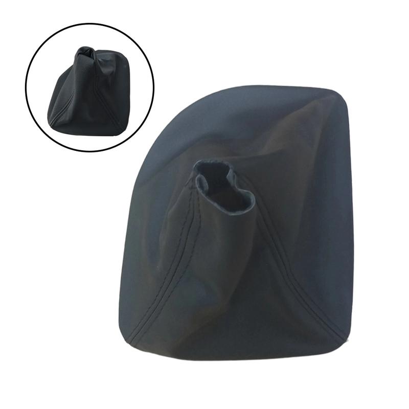 AAA LHD Manual Stick-Lever Shift Knob Boot Dust Cover For BMW For E60 For E61 2003-2010 Gear Gaiter Dustproof Shifter Cover