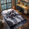 Gundam Anime Mecha Robot Rug Carpet Large Area Rug Non Slip Washable Floor Mat Gamer Room Bedroom Home Decor
