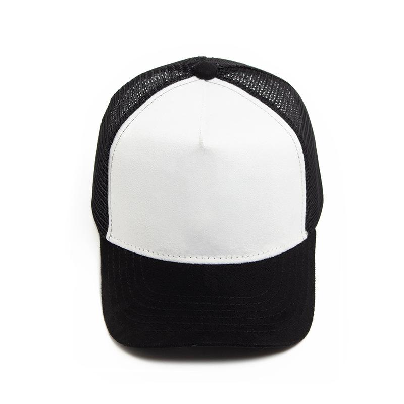 Cappellino da Baseball a 5 Pannelli in Camoscio e Rete Primavera Estate per Testa Grande Unisex Cappellino Trucker Uomo e Donna Sport Snapback Cappellini Tempo Libero Gorros