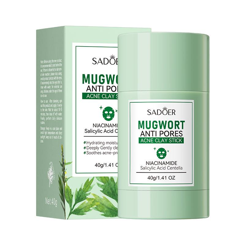 Maseczka w sztyfcie 40g SADOER Witamina C Aloes Piołun Oczyszczająca Maseczka Błotna