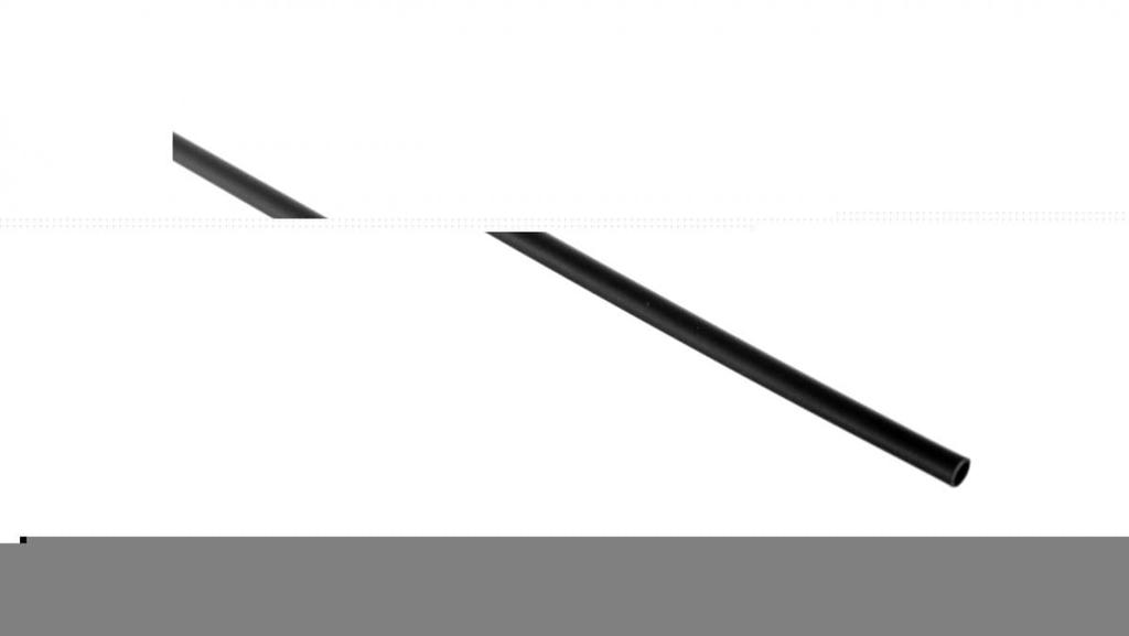 Rura Termokurczliwa Cienkościenna, Odcinki 1M, Cr 1,6/0,8 Czarna, 427501 /100Szt./