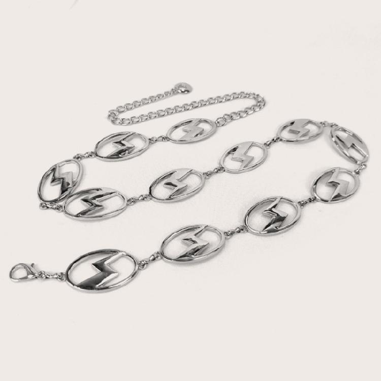 Popular Chain Belt Metallic Waist Chain Decorative Dress Chain Party Waist Decors Nightclub Waist Body Jewelry