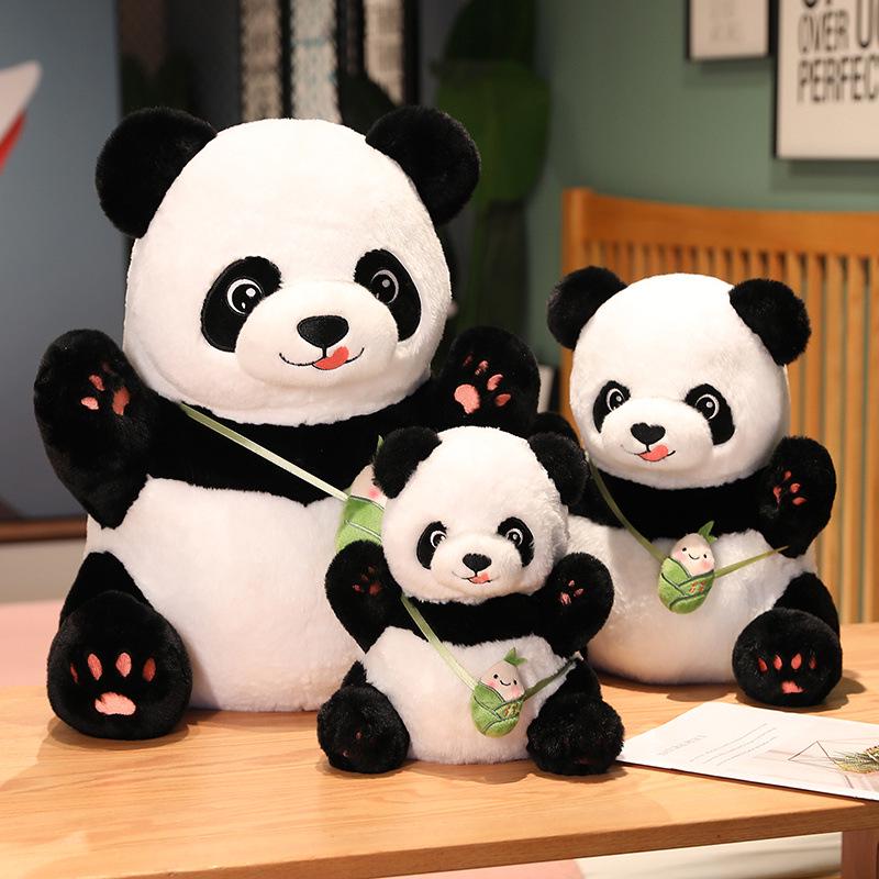 Yaya Panda Plush Toy - Cute Couple Zoo Souvenir Doll