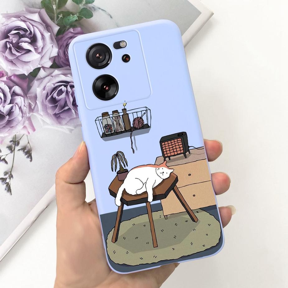 For Xiaomi 13T Pro Case Mi13T Cute Fashion Cartoon Cover 6.67'' Soft Silicone Phone Case For Xiaomi Mi 13T Pro 13TPro Back Cover