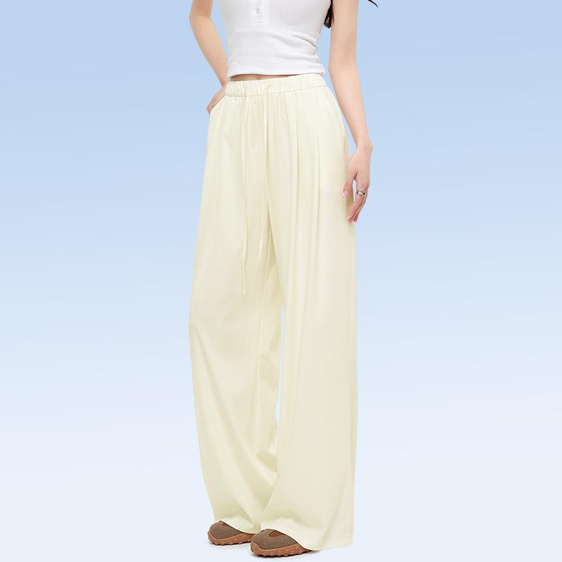 Uncle Radish Lyocell Tencel Jeans Women's Summer Loose Straight Yamamoto Pants Lazy Slack Wide Leg Pants