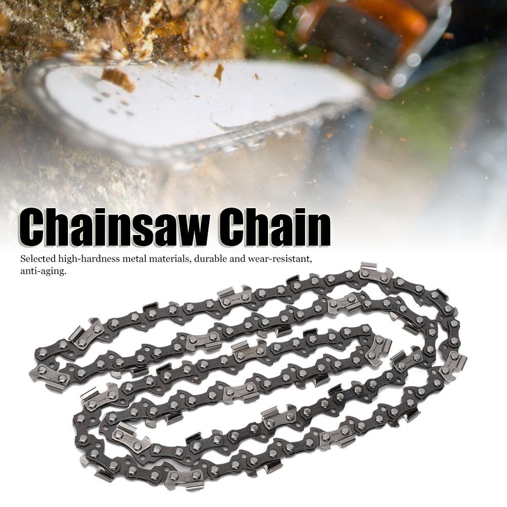 3/8 050 62DL Chainsaw Metal Chain Blade Garden Woodworking Tools Accessory for Cutting Lumber