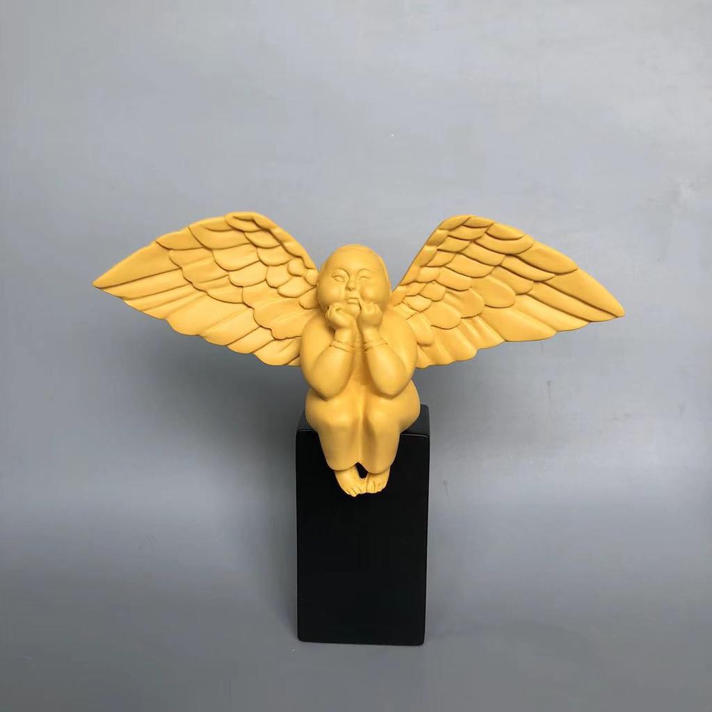 Creative Nordic Little Angel Ornaments for Simple and Fashionable Living Room and Children's Room Home Decoration