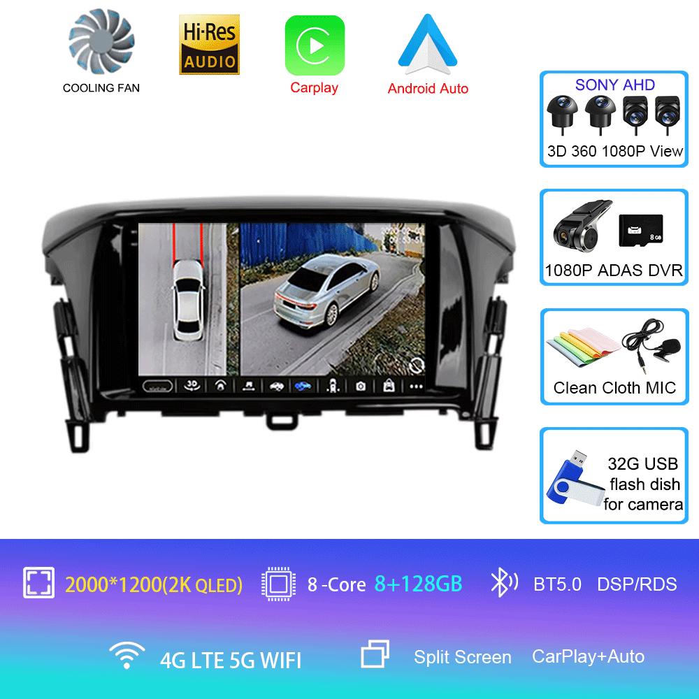 Car Radio Andorid 14 Carplay Auto For Mitsubishi Eclipse Cross 2018 2019 2020 Multimedia Video Player Navigation GPS 2din Stereo