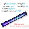 Lampe LED à bulles d'air Lampe d'aquarium Submersible sous-marine Lumière pour aquarium à changement de couleur Faisant de l'oxygène pour aquarium