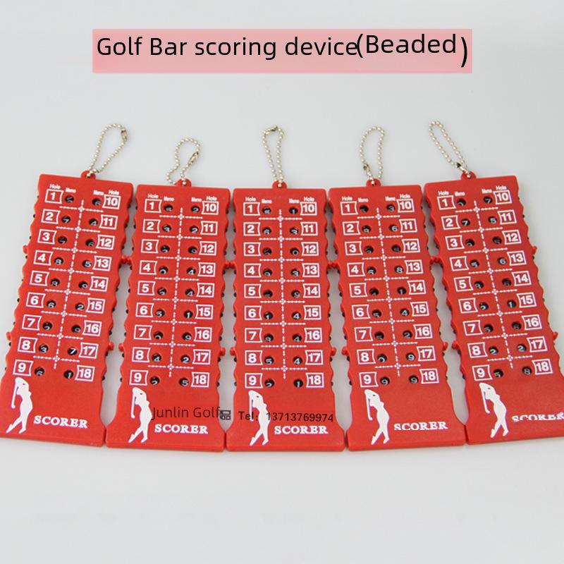 Contor de scoruri de golf: Tablă de scor portabilă cu 18 găuri, accesoriu pentru evantai ușor de transportat