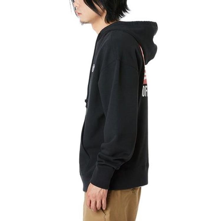 Vans Casual Sports Hoodie Pullover Men Tops Black VN0A48A8BLK