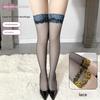 Thigh High Stockings for Women Lace Top Thigh Highs Pantyhose Sheer Tights