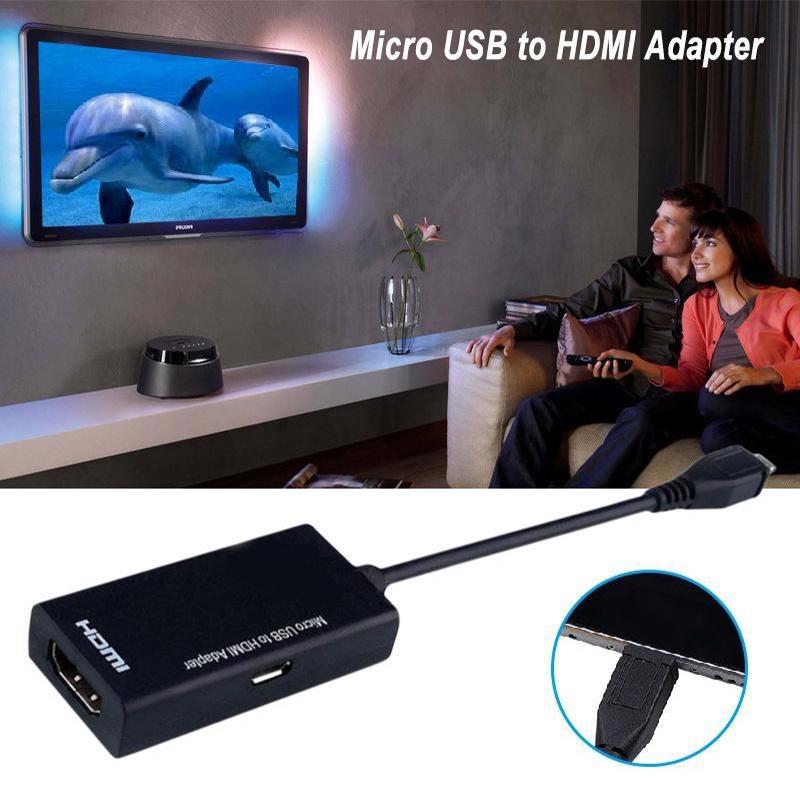 

Micro USB для HDMI Адаптер Кабель Мини HDTV Преобразование Кабельная линия подключения для ТВ-компьютерщик