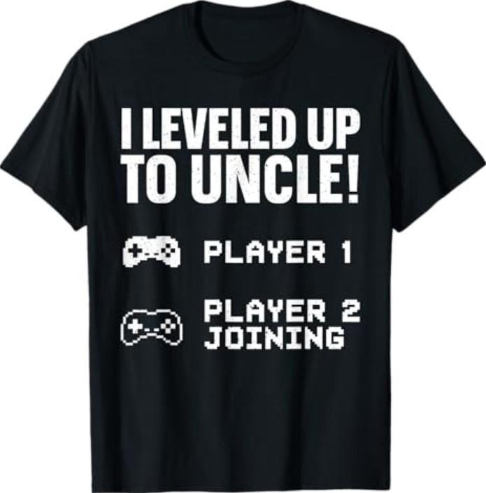 Funny Uncle Design for Uncle Men First Time Uncle New Uncle T-Shirt S