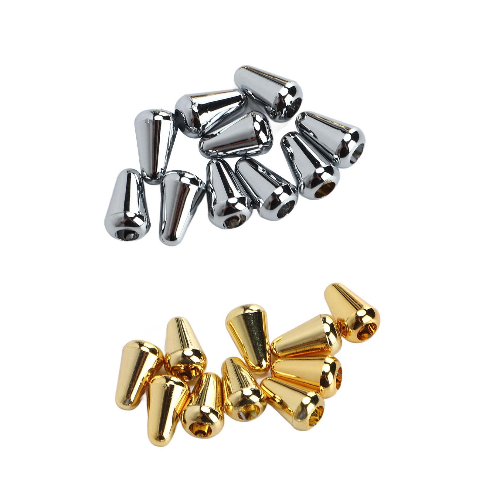 

20Pcs Electric Guitar Switch Tip Toggle Knob Slot Plastic Set Kit for Replacement