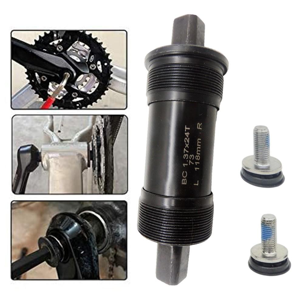 73 118mm Alloy Bottom Bracket Ideal for Electric and Mountain Bikes with Bolts