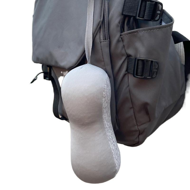 

Мини-подушка для шеи Портативная U-образная подушка, Подушка для шеи для путешествий для взрослых для сна на спине Офисная подушка Поддерживающая шею Подушка для сна серый