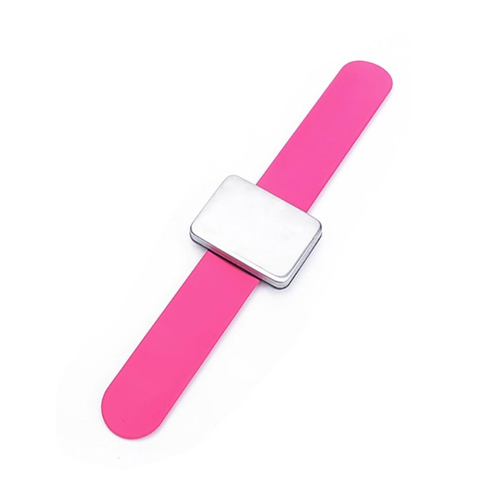 

Універсальний тримач для шпильок Перукарське приладдя Ремінець для браслета Професійна подушечка для шпильок червоний